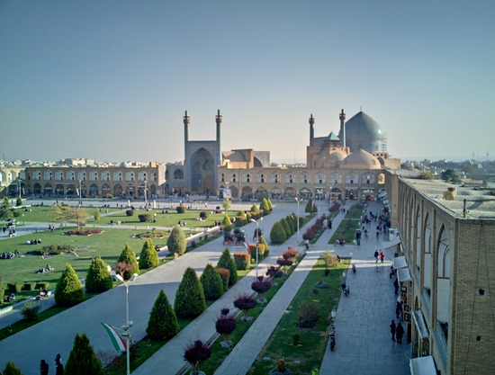 View from Ali Qapu palace