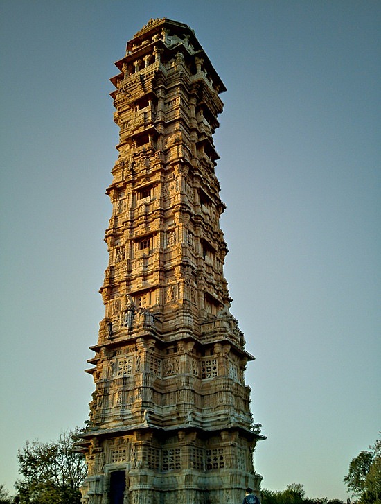 Tower in Chittaurgarh fort