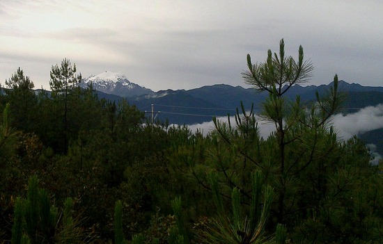 Morning view: Haba Snow Mountain