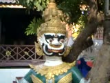 Pee Mai Lao in Wat Simueang, Vientiane